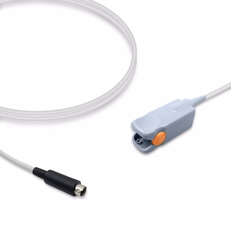 Compatible Pediatric Finger Clip SpO2 Sensor 3.0m (for use with Biosys, Technology: Nellcor Oxismart) Reusable SKU: SS-083-PF30
