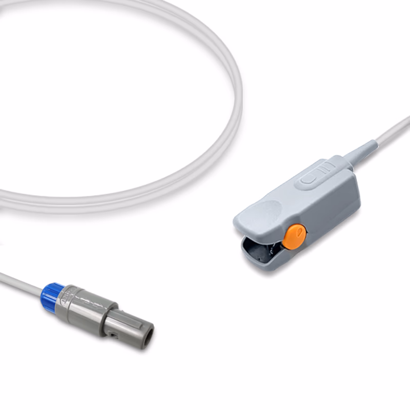 Compatible Adult Finger Clip SpO2 Sensor 3.0m (for use with Bionet, Technology: Nellcor Oxismart) Reusable SKU: SS-084-AF30