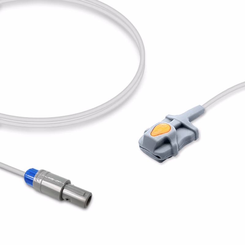Compatible Pediatric Soft Tip SpO2 Sensor 3.0m (for use with Bionet, Technology: Nellcor Oxismart) Reusable SKU: SS-084-PS30
