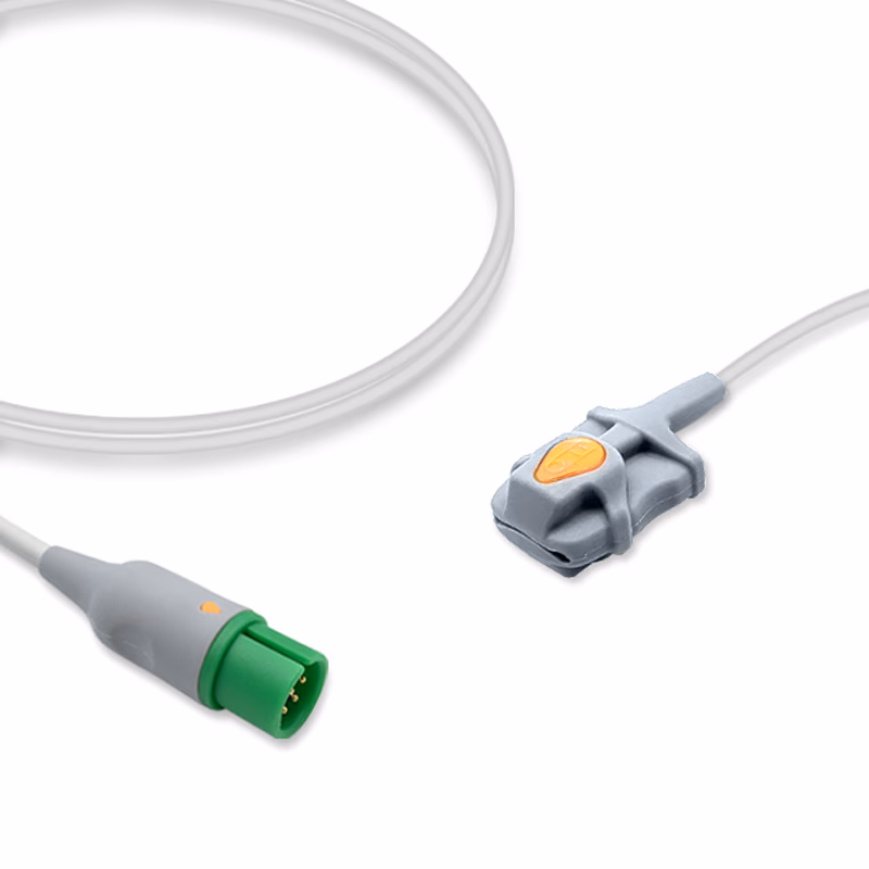 Compatible Pediatric Soft Tip SpO2 Sensor 3.0m (for use with Bionet) Reusable SKU: SS-085-PS30