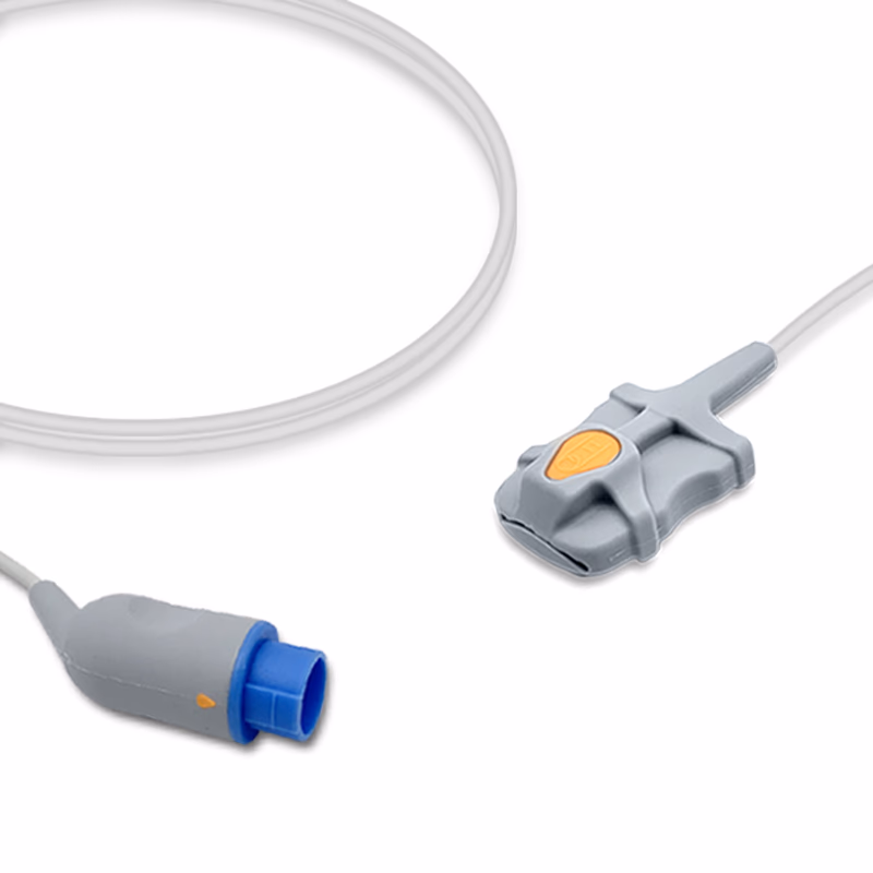 Compatible Adult Soft Tip SpO2 Sensor 3.0m (for use with Mennen Medical, Technology: Nellcor OxiMax) Reusable SKU: SS-094XC-AS30