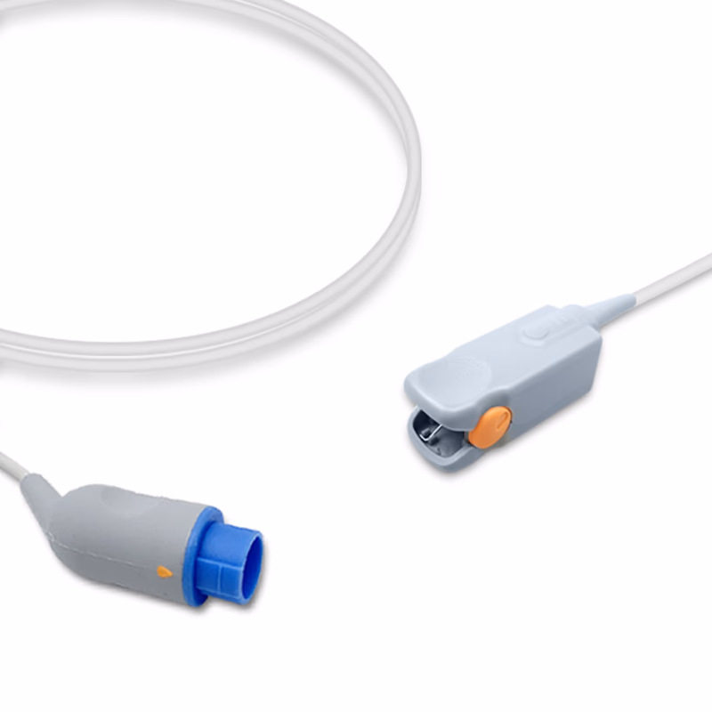Compatible Pediatric Finger Clip SpO2 Sensor 3.0m (for use with Mennen Medical, Technology: Nellcor OxiMax) Reusable SKU: SS-094XC-PF30