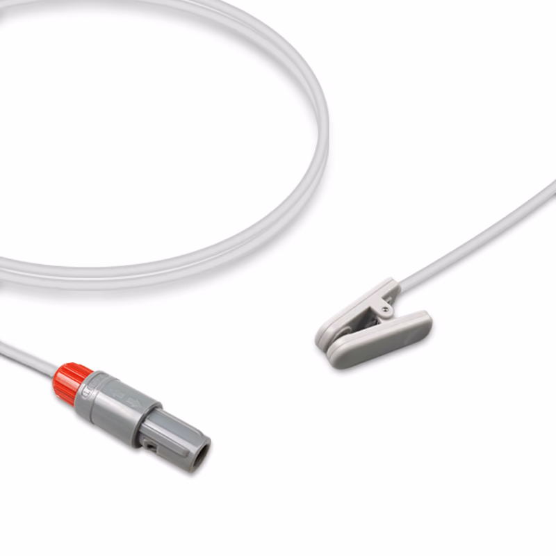Compatible Adult Ear Clip SpO2 Sensor 3.0m (for use with Creative, Technology: Digital) Reusable SKU: SS-096D-AE30