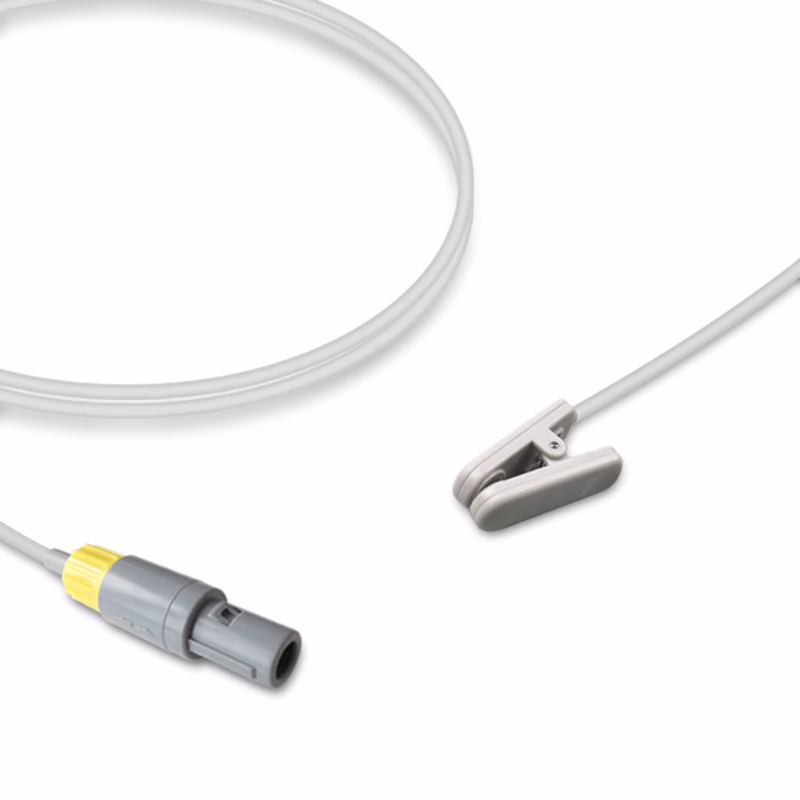 Compatible Adult Ear Clip SpO2 Sensor 3.0m (for use with ChoiceMMed, Technology: Digital) Reusable SKU: SS-103D-AE30