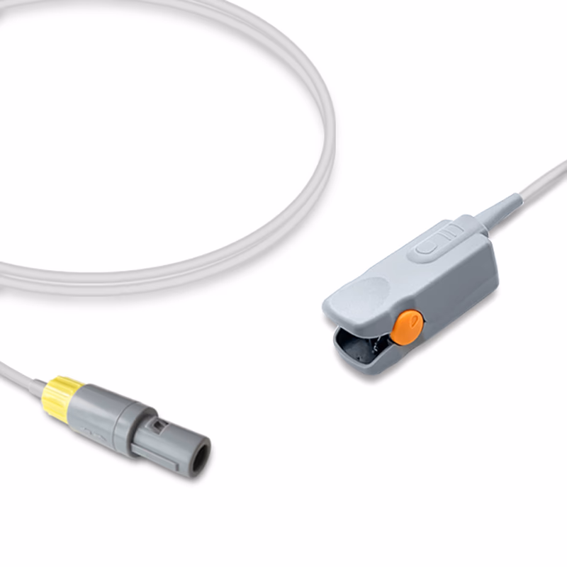 Compatible Adult Finger Clip SpO2 Sensor 3.0m (for use with ChoiceMMed, Technology: Digital) Reusable SKU: SS-103D-AF30