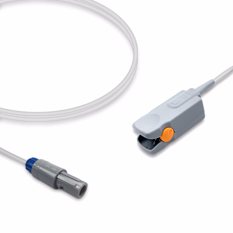 Compatible Adult Finger Clip SpO2 Sensor 3.0m (for use with Primedic, Technology: Nellcor Oxismart) Reusable SKU: SS-111-AF30