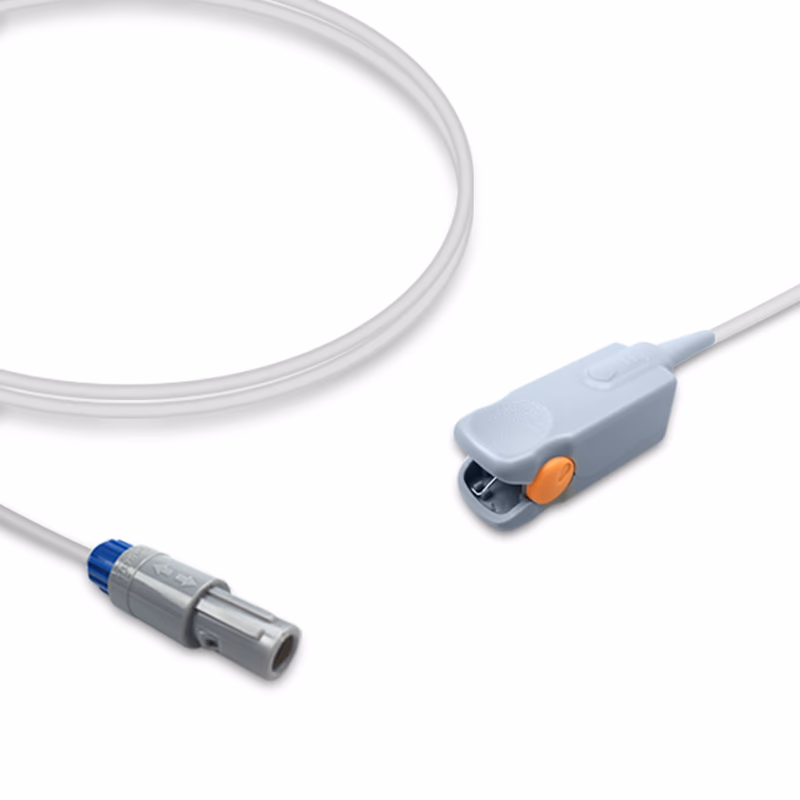 Compatible Pediatric Finger Clip SpO2 Sensor 3.0m (for use with General Meditech, Technology: Digital) Reusable SKU: SS-117D-PF30