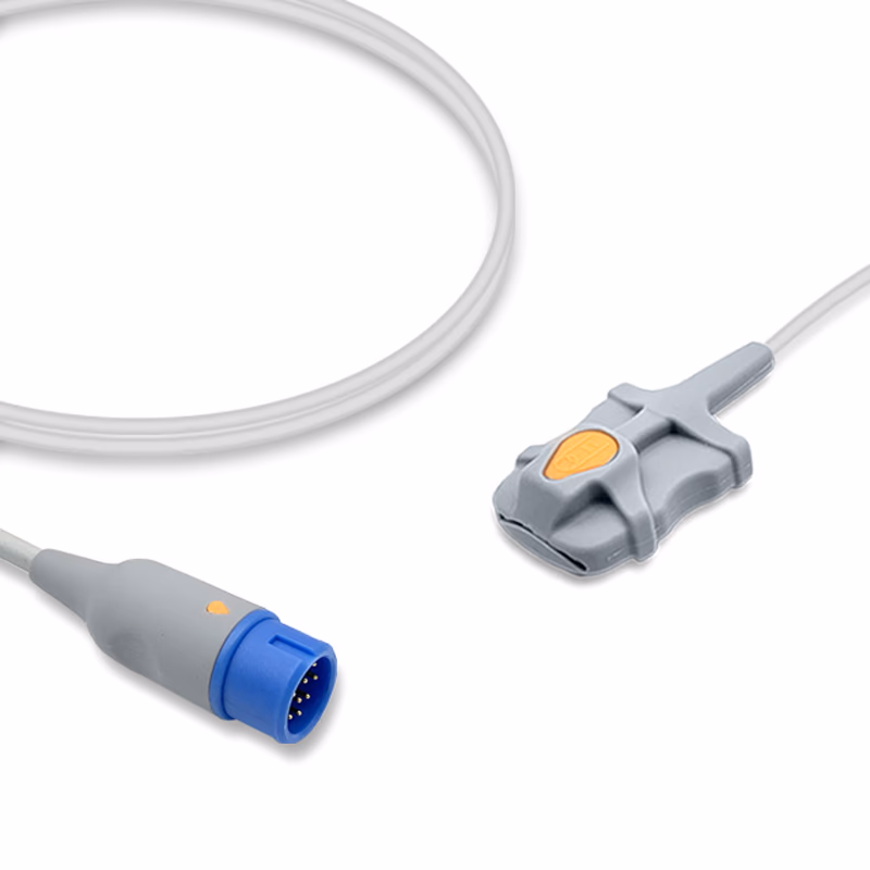 Compatible Adult Soft Tip SpO2 Sensor 3.0m (for use with Comen, Technology: Digital) Reusable SKU: SS-124D-AS30