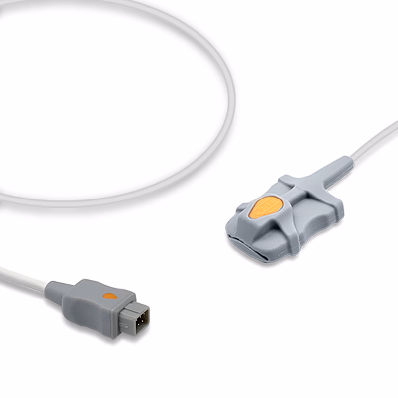 Compatible Adult Soft Tip SpO2 Sensor 0.3m (comparable to Konica SR-5C) Reusable SKU: SS-126-AS03