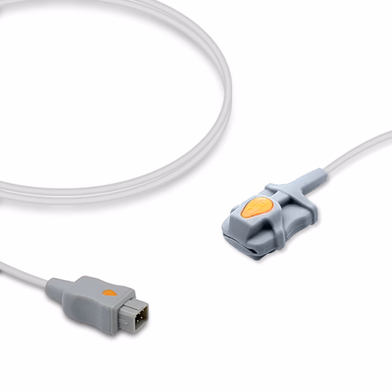 Compatible Adult Soft Tip SpO2 Sensor 0.3m (for use with Konica) Reusable SKU: SS-126-PS03