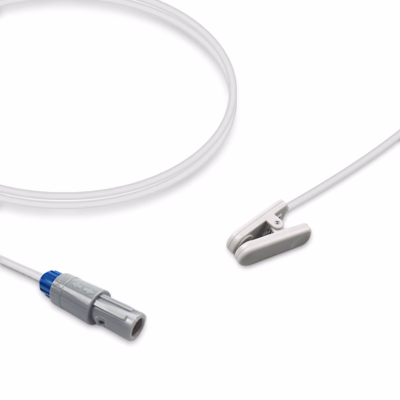 Compatible Adult Ear Clip SpO2 Sensor 3.0m (for use with Petas) Reusable SKU: SS-129-AE30