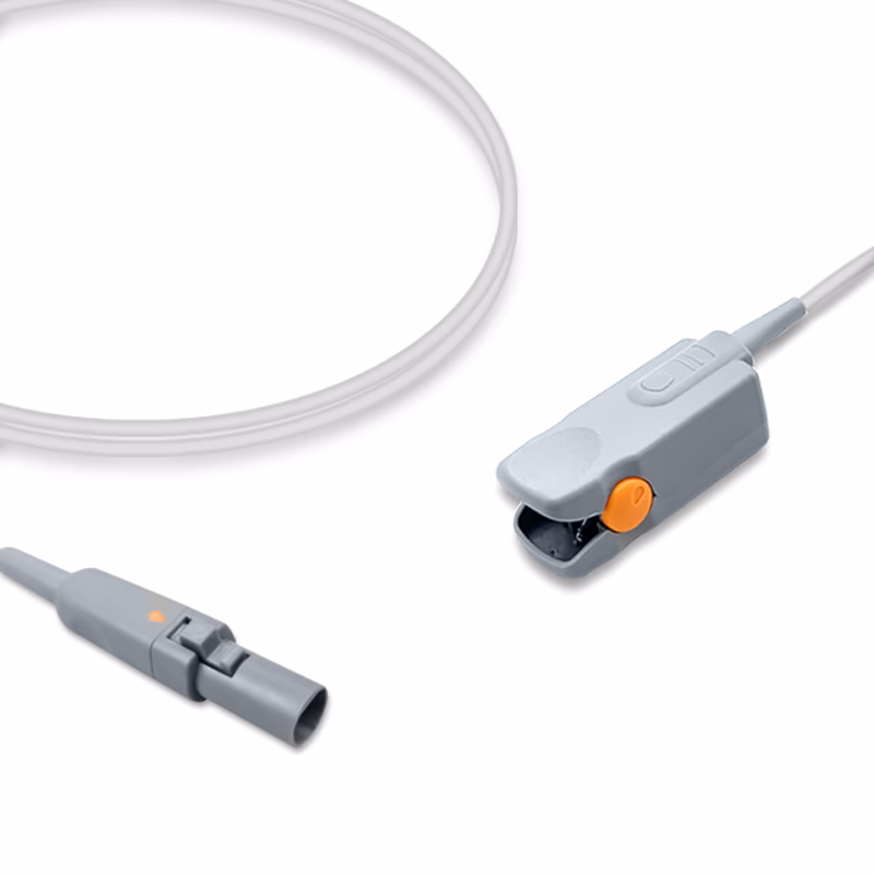Compatible Adult Finger Clip SpO2 Sensor 3.0m (for use with M&B, Technology: Nellcor Oxismart) Reusable SKU: SS-132-AF30