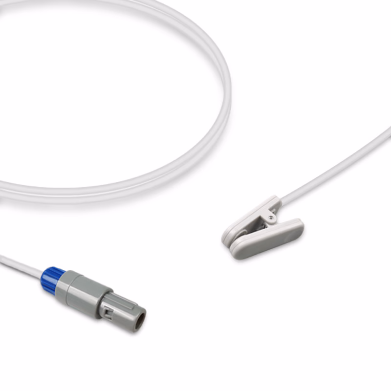 Compatible Adult Ear Clip SpO2 Sensor 3.0m (for use with Innomed, Technology: Nellcor Oxismart) Reusable SKU: SS-134-AE30