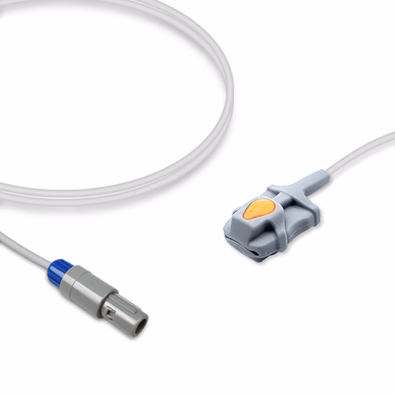 Compatible Pediatric Soft Tip SpO2 Sensor 3.0m (for use with Innomed, Technology: Nellcor Oxismart) Reusable SKU: SS-134-PS30