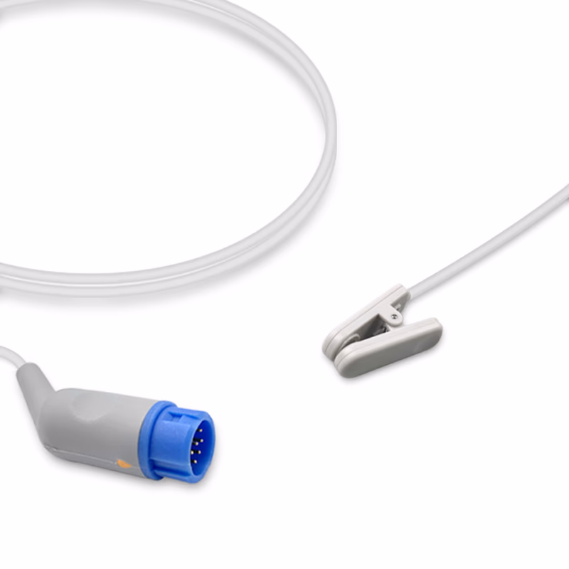 Compatible Adult Ear Clip SpO2 Sensor 3.0m (for use with Newtech, Technology: Nellcor Oxismart) Reusable SKU: SS-144-AE30