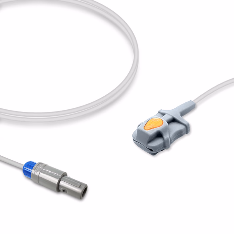 Compatible Pediatric Soft Tip SpO2 Sensor 3.0m (for use with TianRong) Reusable SKU: SS-148D-PS30