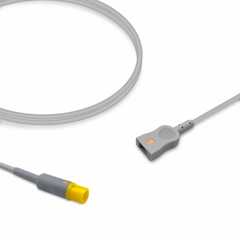 Compatible Temperature Adapter Cable 3.0m (comparable to Mindray 040-001235-00, used with: 400 Series Probe) Reusable SKU: TA-MRA-YSI30