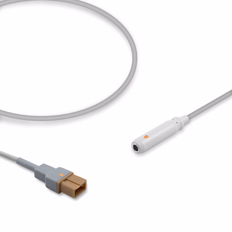 Compatible Temperature Adapter Cable 0.3m (for use with Spacelabs, used with: 400 Series Probe) Reusable SKU: TA-SL-AD03