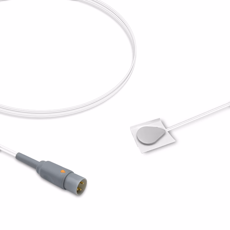 Compatible General Skin Surface Temperature Probe 1.5m (comparable to Air Shields MU06933) Disposable, 9.0mm Probe Disc SKU: TSD-AS-GS15