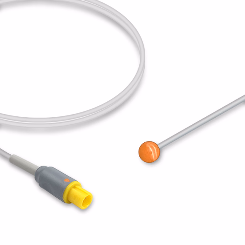 Compatible Adult Skin Surface 10K R Temperature Probe 3.0m (comparable to Comen 040-000246-00(TAS03-04)) Reusable, 9.0mm Probe Disc SKU: TS-CM01-AS30