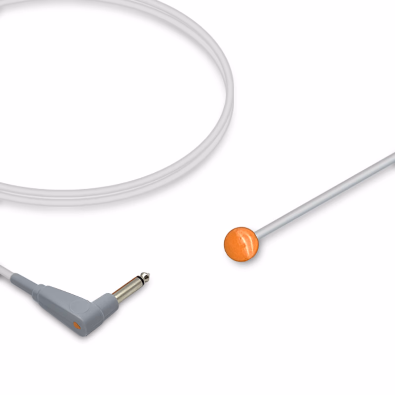 Compatible Adult Skin Surface 10K R Temperature Probe 3.0m Reusable, 9.0mm Probe Disc SKU: TS-R10-AS30