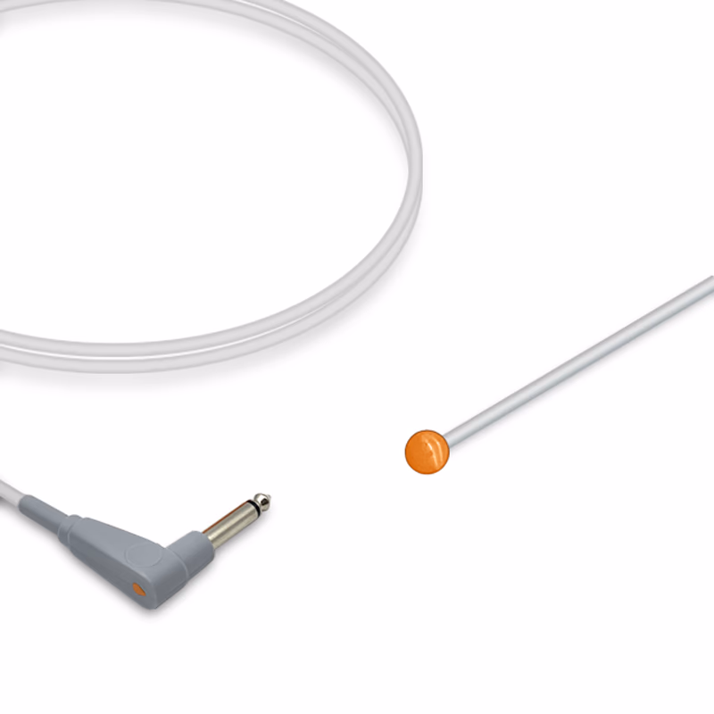 Compatible Pediatric/Neonate Skin Surface 10K R Temperature Probe 3.0m Reusable, 6.0mm Probe Disc SKU: TS-R10-PS30