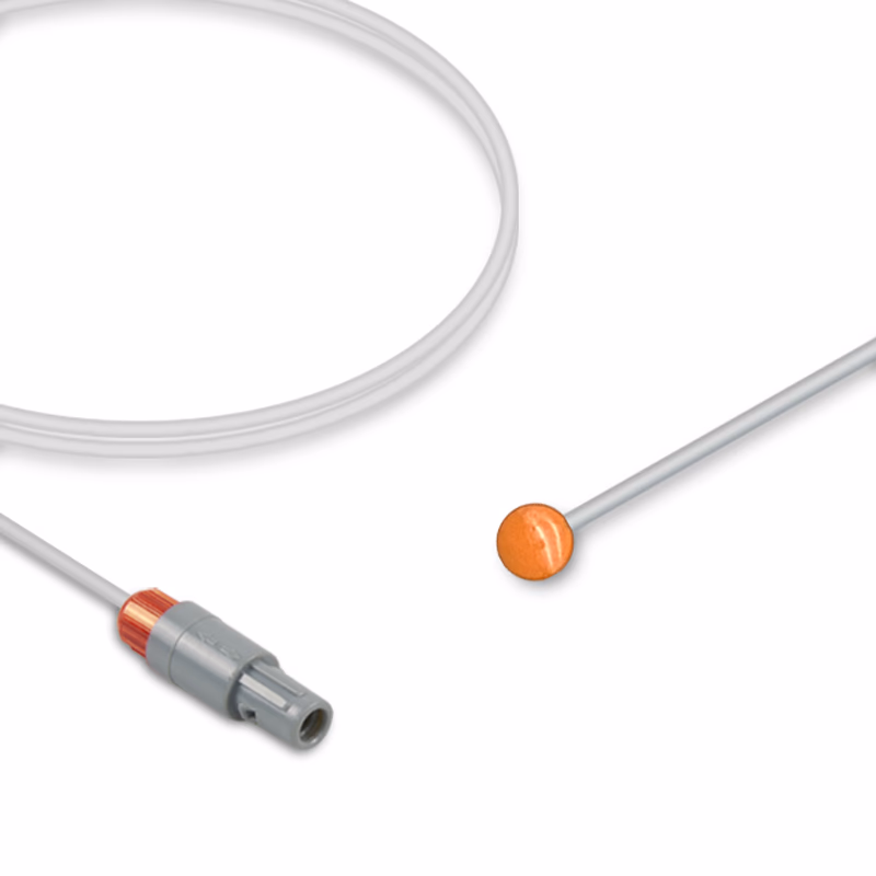 Compatible Adult Skin Surface Temperature Probe 3.0m (for use with Triton) Reusable, 9.0mm Probe Disc SKU: TS-TR-AS30