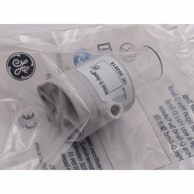 New Original Mini D-fend Water Trap, 10 pcs/box - GE Healthcare 8002174 Mini D-fend, Water Trap, ICU, Single Patient Disposable (QTY 10) SKU: 8002174