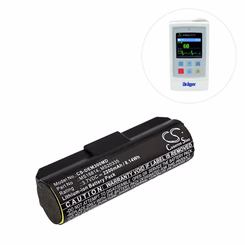 Compatible Li-ion Battery, 3.7V, 2200mAh (comparable to Draeger MS29977) undefined SKU: TNC-BA118