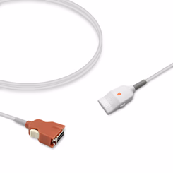 Compatible SpO2 Adapter Cable 2.4m (comparable to Masimo 2059 (Red PC08), used with LNOP Sensors) undefined SKU: SA-009RB-24LP